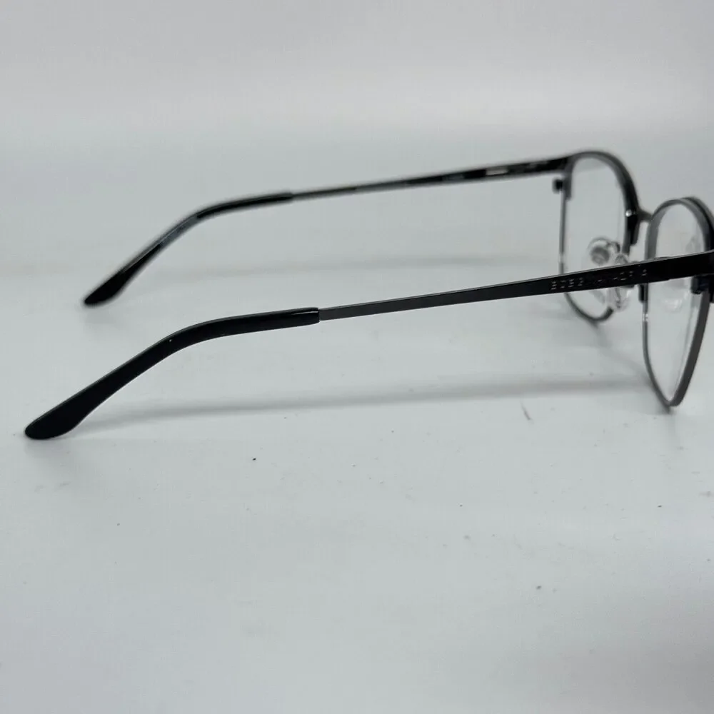 BCBG MAXAZRIA Rumi Black‎ Square Designer Eyeglasses Frames 52-16 130 H16804